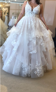 Martina Liana '1105' wedding dress size-12 PREOWNED