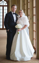 Load image into Gallery viewer, Amsale &#39;Rowan&#39; size 2 used wedding dress front view on bride
