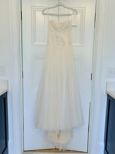 Vera Wang '113810' wedding dress size-06 PREOWNED