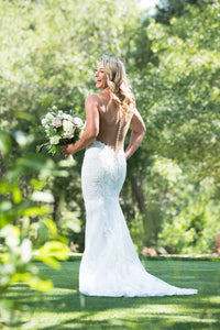 Ines Di Santo 'Kas ' wedding dress size-08 PREOWNED
