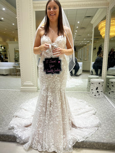 Maggie Sottero 'Grace' wedding dress size-12 NEW