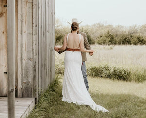 Allure Bridals 'KennedyF165' wedding dress size-08 PREOWNED
