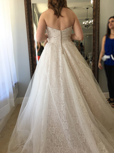 Sincerity '44055' wedding dress size-14 NEW