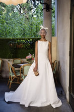 Load image into Gallery viewer, Lela Rose &#39;The Chesapeake&#39; size 0 used wedding dress front view on model
