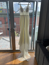 Load image into Gallery viewer, Made With Love &#39;Rosey Crepe&#39; wedding dress size-10 NEW
