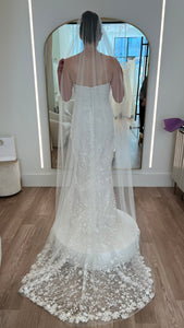 sareh nouri 'Rosalind' wedding dress size-12 PREOWNED