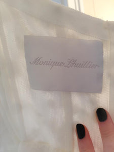 Monique Lhuiller 'Creme Brulee' - Monique Lhuillier - Nearly Newlywed Bridal Boutique - 5