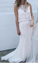 Load image into Gallery viewer, Theia &#39;Top and Skirt&#39; size 8 new wedding dress front view on model

