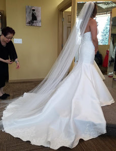 Essense of Australia 'D2202' wedding dress size-04 PREOWNED
