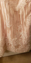 Load image into Gallery viewer, Custom &#39;Column Lace&#39; size 16 new wedding dress view of fabric
