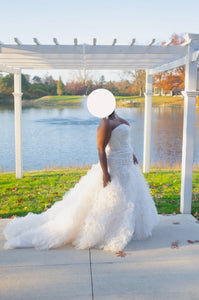 Allure Bridals 'Ariel' wedding dress size-18W PREOWNED