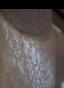 Pnina Tornai '4180/1187268'  size 8 used wedding dress close up of fabric