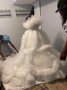 Pronovias 'Idina' wedding dress size-08 PREOWNED