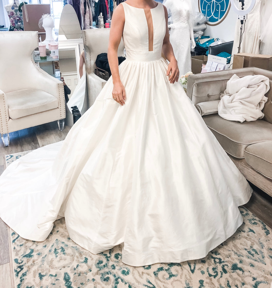 JUSTIN ALEXANDER 'Azalea / 99091' wedding dress size-02 NEW