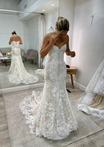 Ines Di Santo 'Annette' wedding dress size-04 NEW