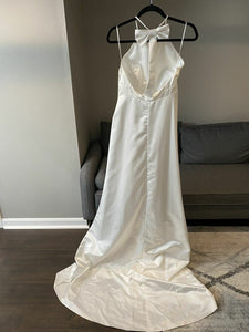 Delphine manivet 'Swan' wedding dress size-08 PREOWNED