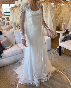 Pronovias 'Garni' wedding dress size-06 SAMPLE