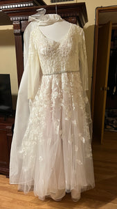Galina Signature '9SWG820' wedding dress size-16W NEW