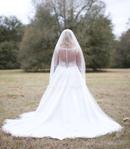 Sweetheart '6166' wedding dress size-10 PREOWNED