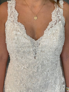 Mori Lee '14895' wedding dress size-14 NEW