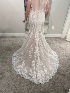 Justin Alexander 'Cayden' wedding dress size-12 NEW