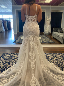 Madison James '21315' wedding dress size-06 NEW