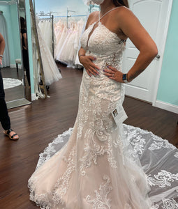 Stella york '7054' wedding dress size-06 NEW
