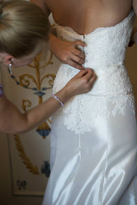 Essence of Australia A-Line Strapless Wedding Dress - essence of australia - Nearly Newlywed Bridal Boutique - 2