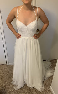 BHLDN 'Rosalind Gown' wedding dress size-06 NEW