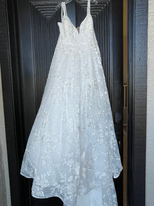 Christina Wu '19195' wedding dress size-24 NEW