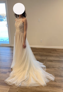 Wtoo 'Claremore' wedding dress size-00 NEW