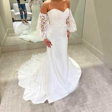 Load image into Gallery viewer, All Who Wander &#39;#BRIAR-SLV&#39; wedding dress size-06 NEW
