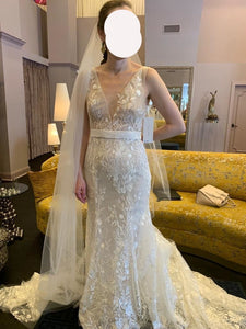 Monique Lhuillier 'Etoile' wedding dress size-04 NEW