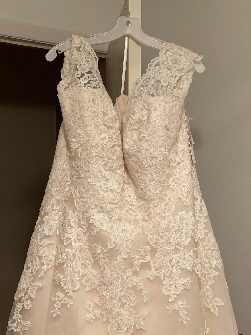 David's Bridal '9WG3850 IVYCHAMP ' wedding dress size-16 NEW