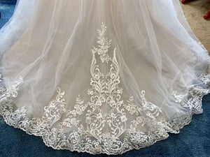 Essense of Australia 'D2905IV' wedding dress size-14 NEW