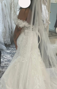 Jasmine Couture Bridal 'T252023' wedding dress size-20 NEW