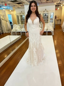Enzoani 'Orsa' wedding dress size-06 PREOWNED