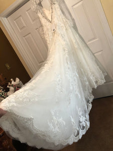 blush bridal 'juniper casablanca' wedding dress size-14 NEW