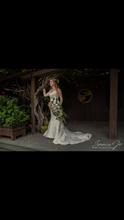 Load image into Gallery viewer, Madison James &#39;4550&#39; size 4 used wedding dress front view on bride
