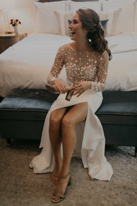 Rime Arodaky 'Blair' wedding dress size-08 PREOWNED