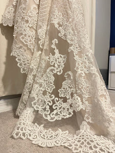 Sottero and Midgley '8ss766' wedding dress size-08 PREOWNED