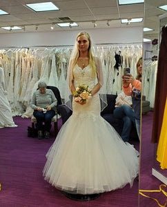 Mori Lee '2116 Miriam' wedding dress size-18 NEW