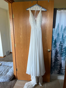 Allure Bridals '9850' wedding dress size-12 PREOWNED