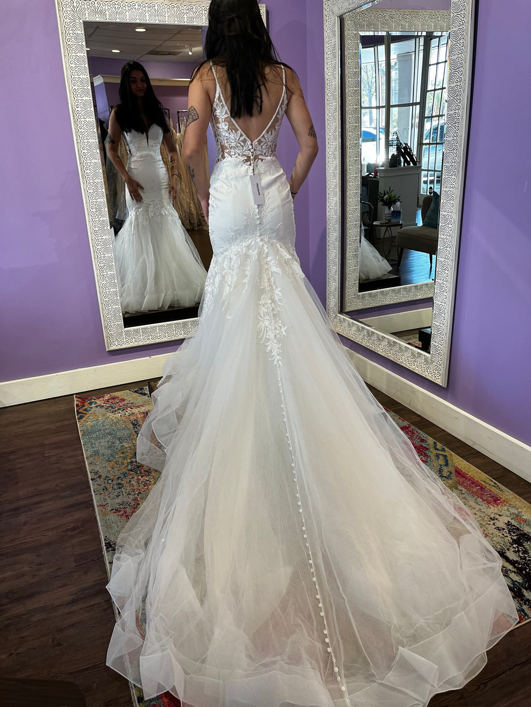 Madison James 'MJ700' wedding dress size-06 NEW