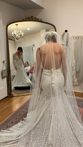 Rue de seine 'Tulum' wedding dress size-02 PREOWNED