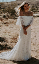 Load image into Gallery viewer, Daughters of Simone &#39;Winnie&#39; size 6 new wedding dress front view on model
