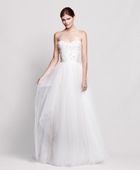 Reem Acra 'Coral Bells' - Reem Acra - Nearly Newlywed Bridal Boutique - 1