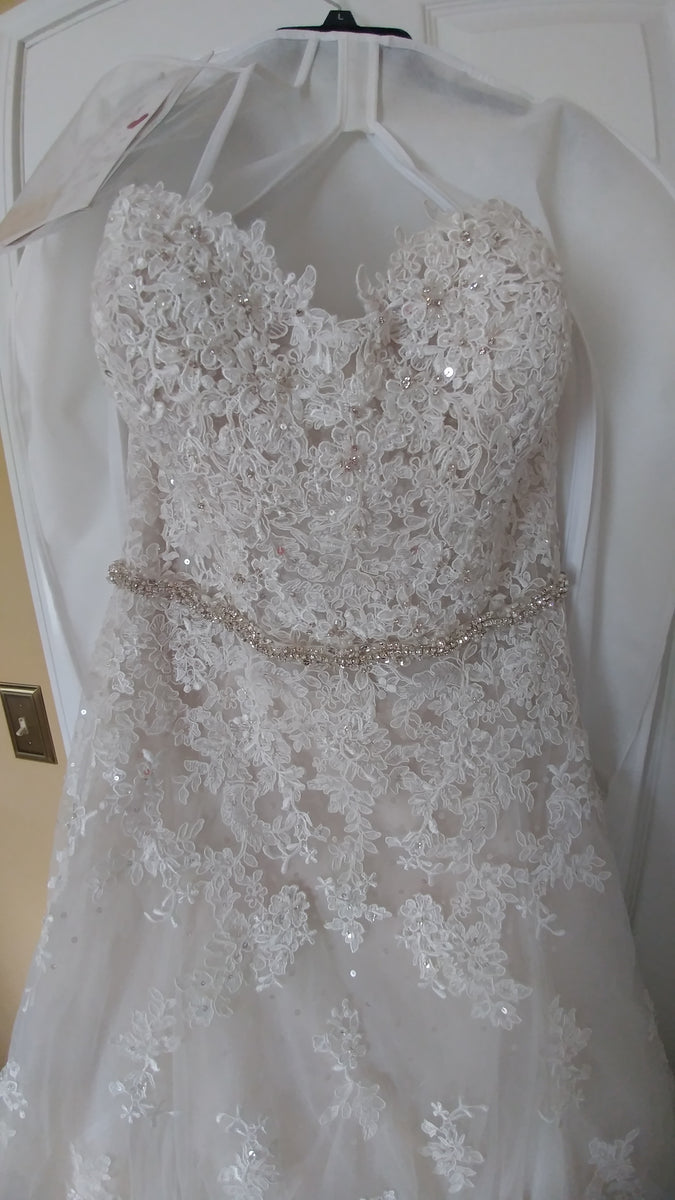 Sophia Tolli '11552' size 12 new wedding dress – Nearly Newlywed
