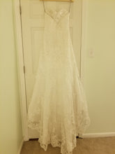 Load image into Gallery viewer, Maggie Sottero &#39;Emma&#39; size 4 used wedding dress view of train
