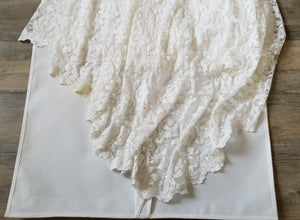 Grace Loves Lace 'Everly' size 4 used wedding dress view of train